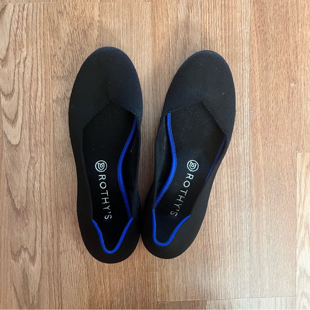 Rothy's Black Flats